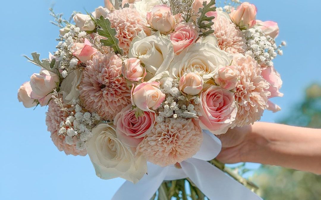 Peachy Pink Bride