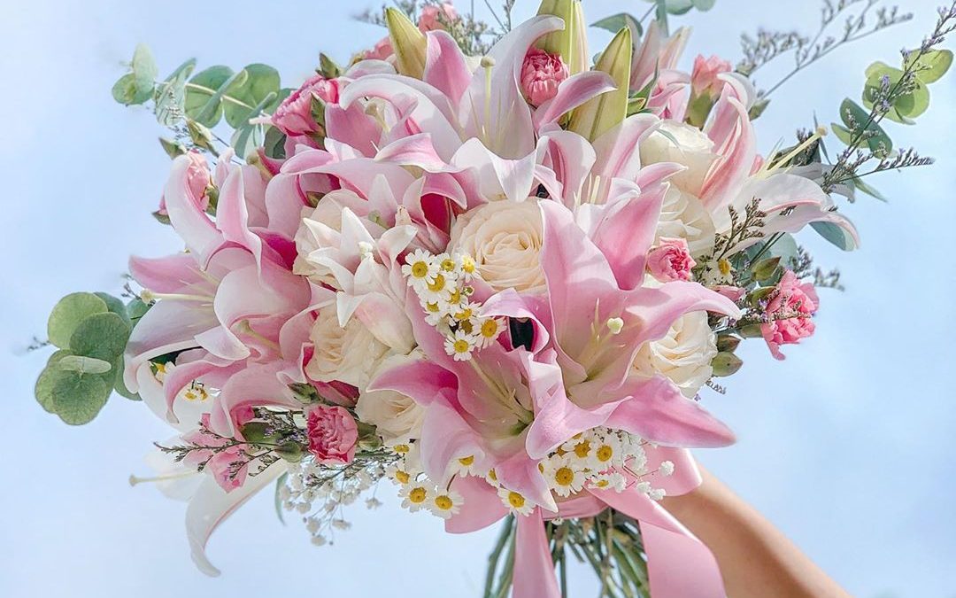 Garden of Lilies (Pink)